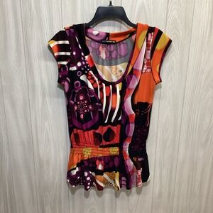 EVOVORRO Women's (Size 19x27") Short Sleeve‎ Scoop Neck Shirt Elastic Waist